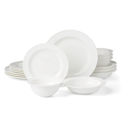 Studio 1414 Rimmed 16 Piece Dinnerware Set