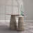 Duxford Aluminum Side Table W/Chisel Texture Base-107272256-107272257