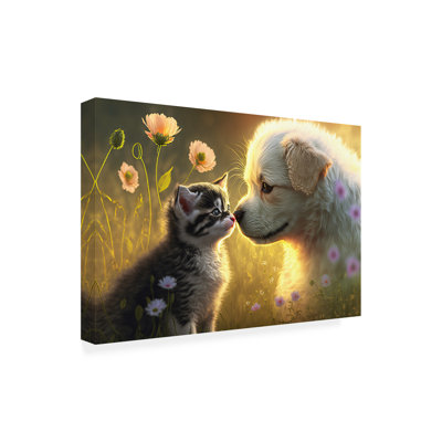 Impression sur toile, animaux, chats et chiens 2
