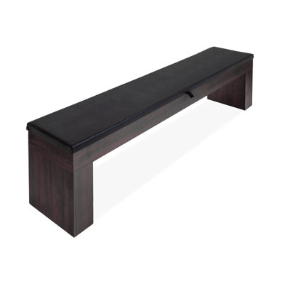 Storage Bench for GoSports 7 ft 3 in 1 Pool, Dining, & Table Tennis Combo Table - Dark Wood Finish