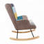 Chaise berçante avec repose-pieds-1131353831