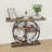 Modern Farmhouse Console Table with Shelf