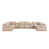 Beige Top Grain Leather is out of stock