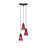 Europa 3 Light Cord Cluster Pendalier Shown In Brushed Nickel Finish With 5" White Linen Glass-32293290-32293292-32293298