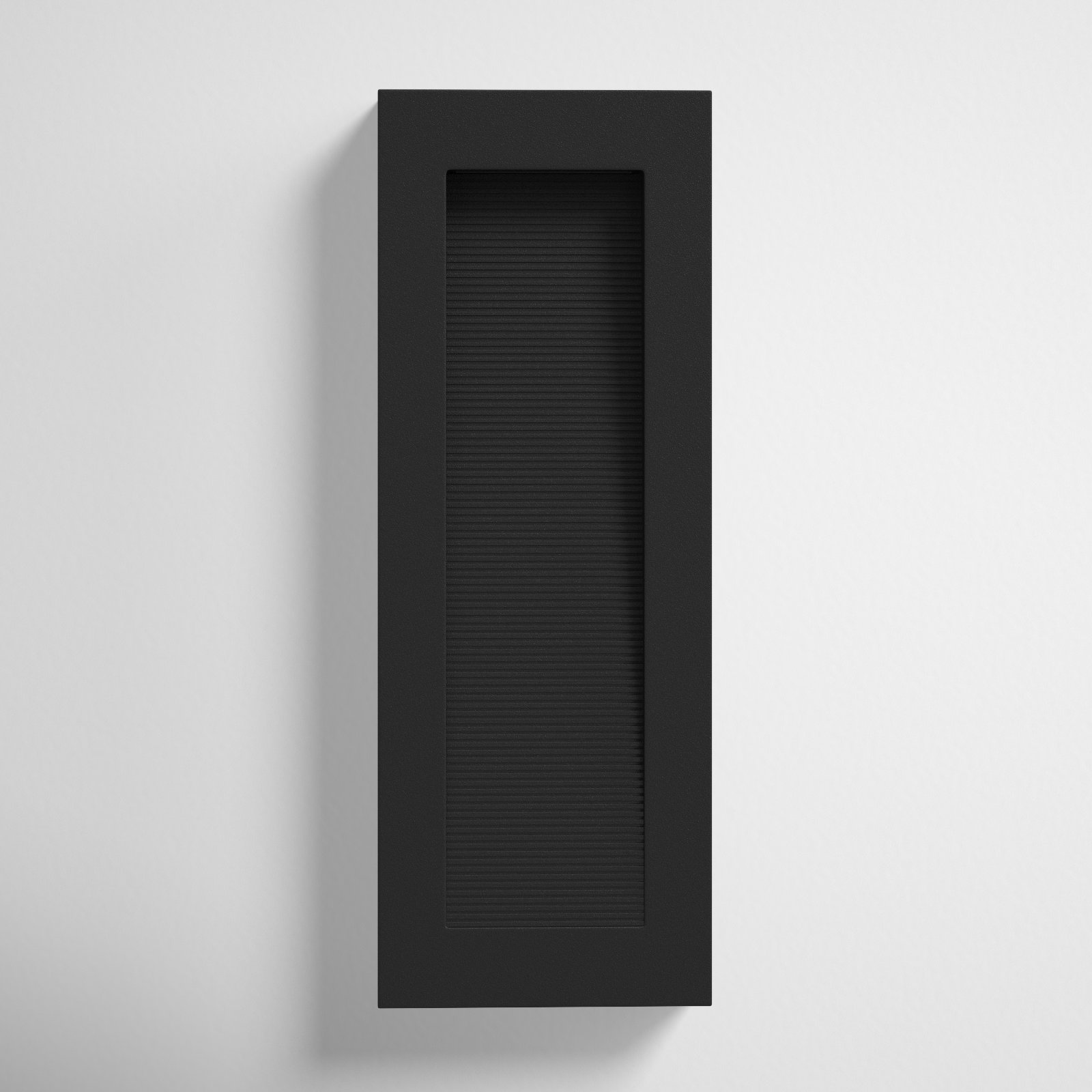 Vossi Outdoor LED Wall Light, 22" H x 8" W x 2" D