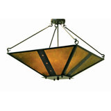 Zandra 4 - Light Semi Flush Mount