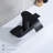 4" Centerset Double Handle Waterfall Bathroom Sink Faucet with Pop Up Drain-98449930