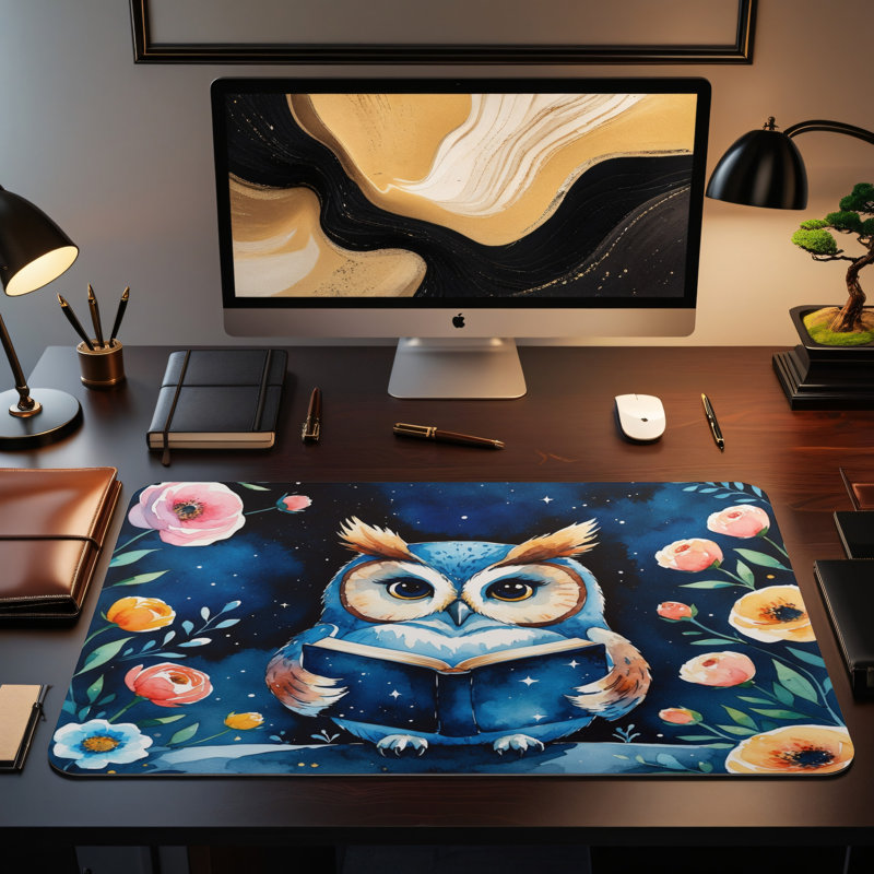 Polyester Desk Pad, 31.5x15.5