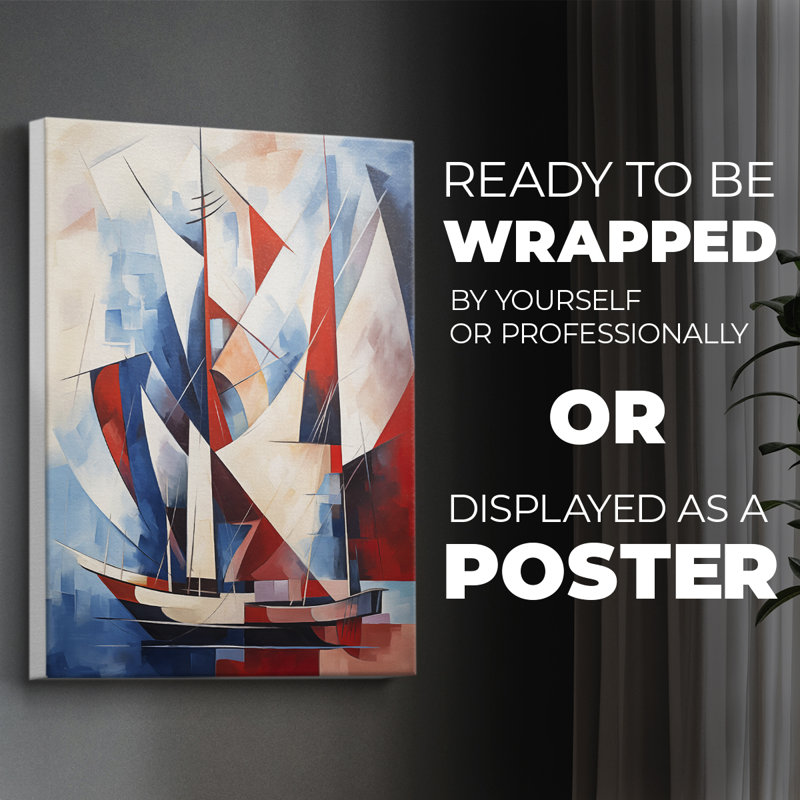 NAUTICAL Series CDXX - Impression sur toile seulement - NON-CADRE, H 60 po x l 40 po