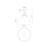 Alwaleed Glass Semi Flush Mount-88045375