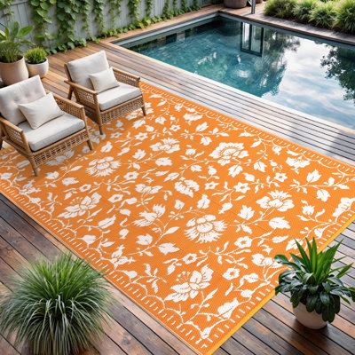 Tapis d'extérieur imperméable pour pique-nique, porche, camping-car, balcon, plage