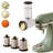 3-Drum Slicer Shredder Attachment Compatible with KitchenAid Stand Mixers, Vegetable Slicer and Cheese Grater, Top-Rack Dishwasher-Safe Drums