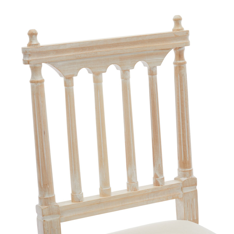 Chaises rembourrées en tissu Amando