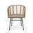 Outdoor Wicker Rattan Club Chair