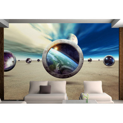 Planet Walk Wall Mural