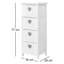 Castillo Fully Assembled 4 Drawer Chest-1899525689