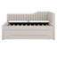 Upholstered Daybed With Trundle And Three Drawers-980899805-980899800