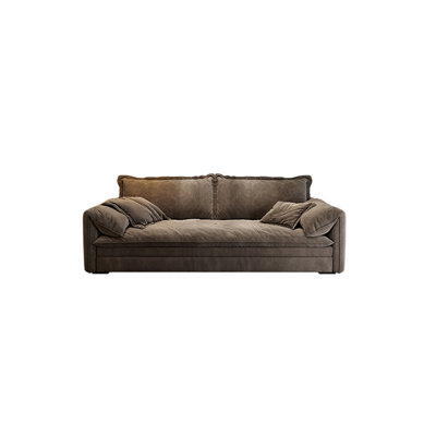 Low-key simple matte fabric sofa