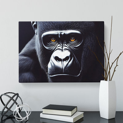 Supreme Gorilla - Wrapped Canvas Print