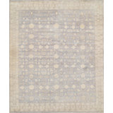 Oriental Area Rug in Gray