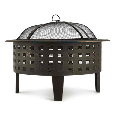 Round Steel Smokeless Fire Pit
