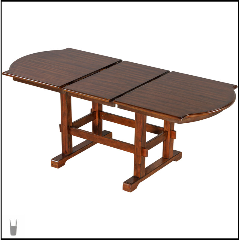 Ensemble de table de salle à manger extensible en bois avec banc et 4 chaises rembourrées, longueur réglable pour des sièges polyvalents
