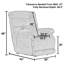 Fauteuil inclinable 39 po avec masseur-82032675