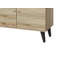 Meuble télé pour téléviseur de 63 po ou moins Amidon, avec 2 tablettes de rangement et 1 armoire, meuble télé moderne dans le salon-1351687680-1351687681