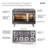 ILVE Nostalgie II Series 40 inch Dual Fuel Range with 6 Black Brass Burners (Limited Edition) (Glass Door)-114576222-114576225
