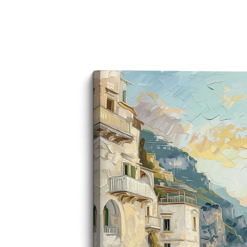 «Positano Azure Retreat», grande impression sur toile, H 60 po x l 40 po