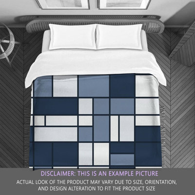Gweneviere Mondrian Geometric Polyester Machine Printed