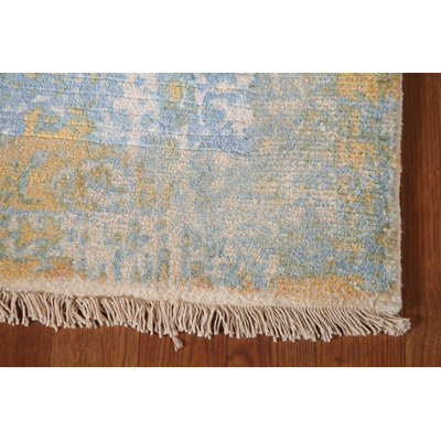 Handmade Abstract Oriental Rug 4x6