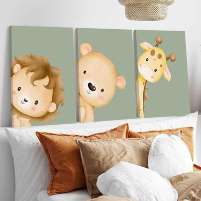 3 Piece Wrapped Canvas Print