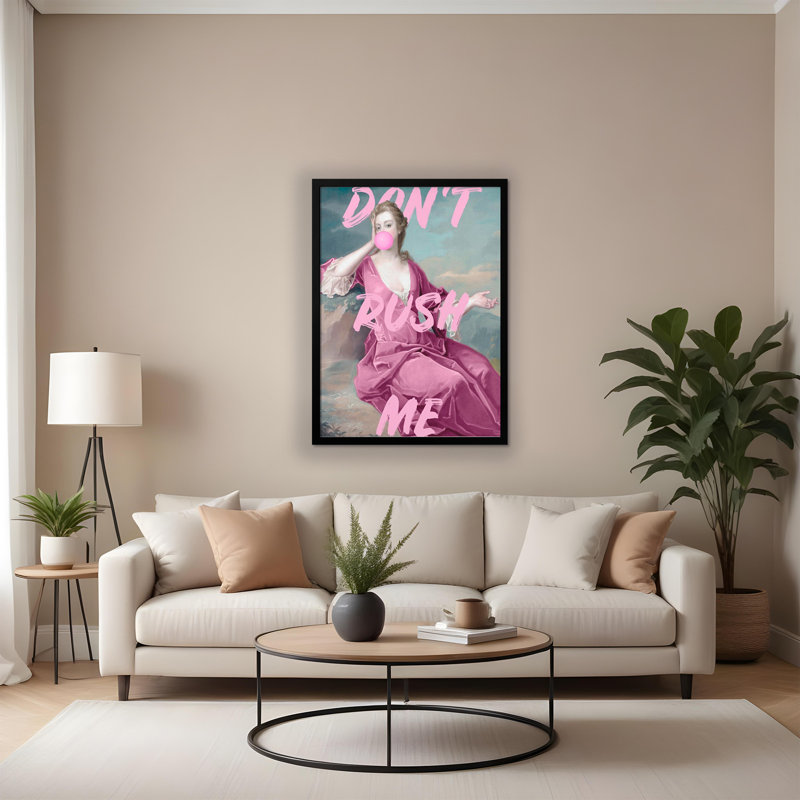 Don’t Rush Me Print by Talitha McQueen, 20" H x 16" W
