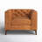 Essex Full Grain Genuine Leather Lounge Chair-1615481975
