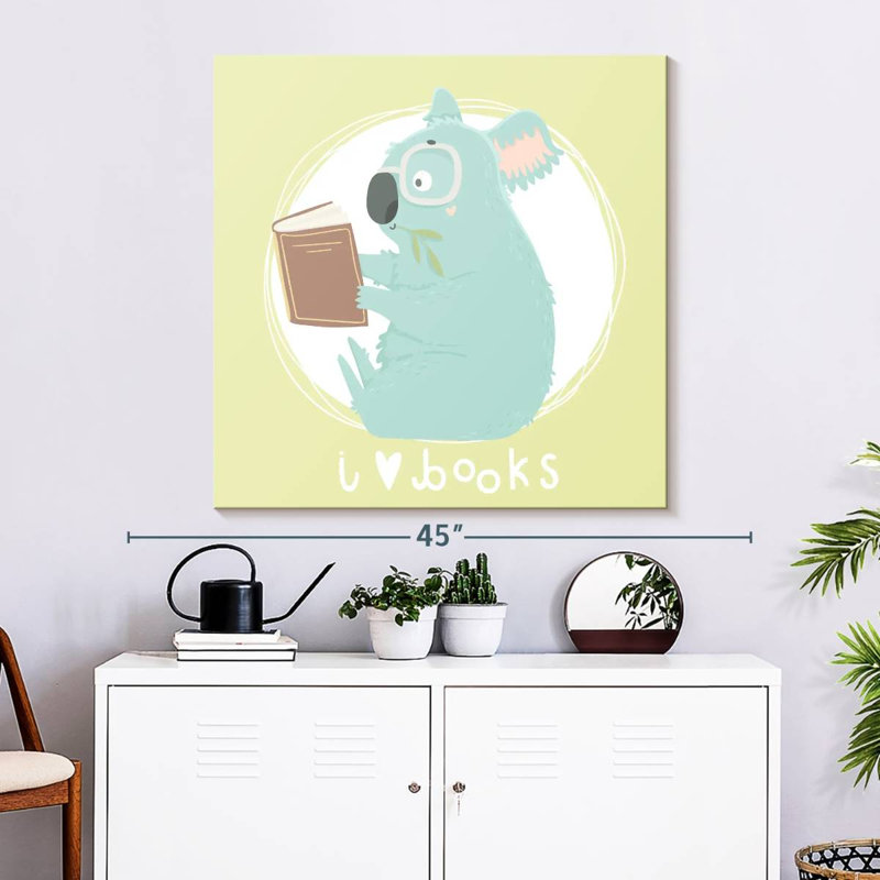 Ashelle Reading Koala, 33" H x 33" W