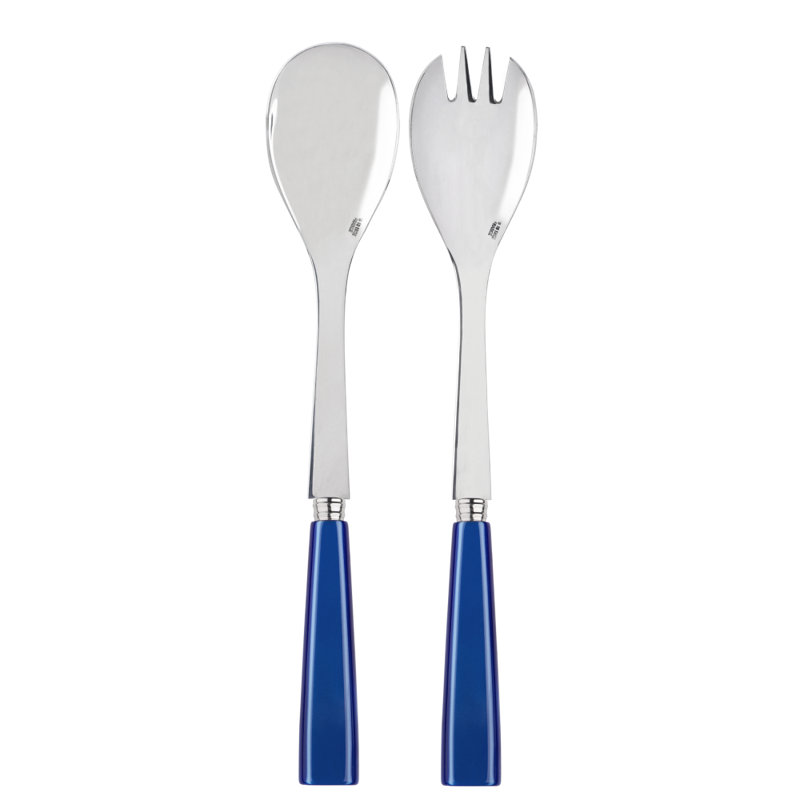Sabre Paris - Salad Cutlery Set Icône, Lapis Blue