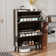 20 Pair Shoe Storage Cabinet With 2 Drawers and Adjustable Shelves