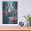 «Zebra In The Water» par Momart, art mural en métal-1544031694
