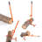 Timberjack Log Lifter 4 in 1 Log Roller 48 in Logging Forestry Multitool