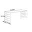 Table de bureau rectangulaire-355632545