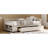Twin Size L-Shaped Upholstered Platform Bed With Storage And Drawers-1387678031