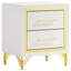 Table de chevet 2 tiroirs Chesney