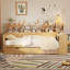 Lit de jour en bois avec rangement et bureau-1468548696-1468548699