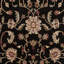 Tapis noir / brun Feagin-711785652