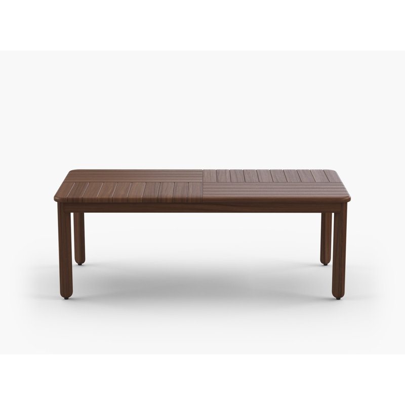 Foundations Outdoor Coffee Table, 25" W x 50" L