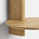 Sidekick Circle Solid Wood Floating Shelf