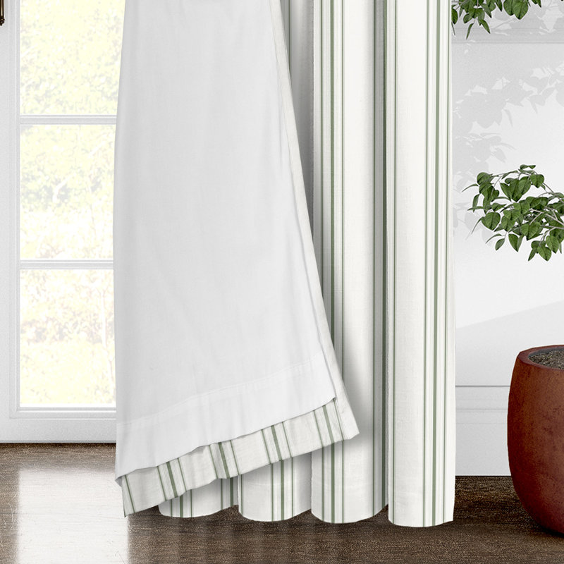 August Stripe, 50" W x 60" L, Sweet Grass