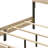 Dubin Low Profile Sleigh Standard Bed,bed frame,platform bed Clearance between Floor & Rail: 10"-28217402-28217407
