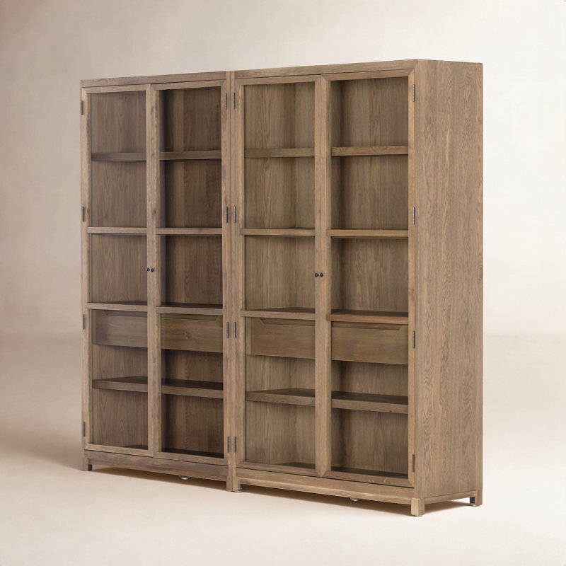 Sonata Dining Cabinet, Drifted Oak Solid